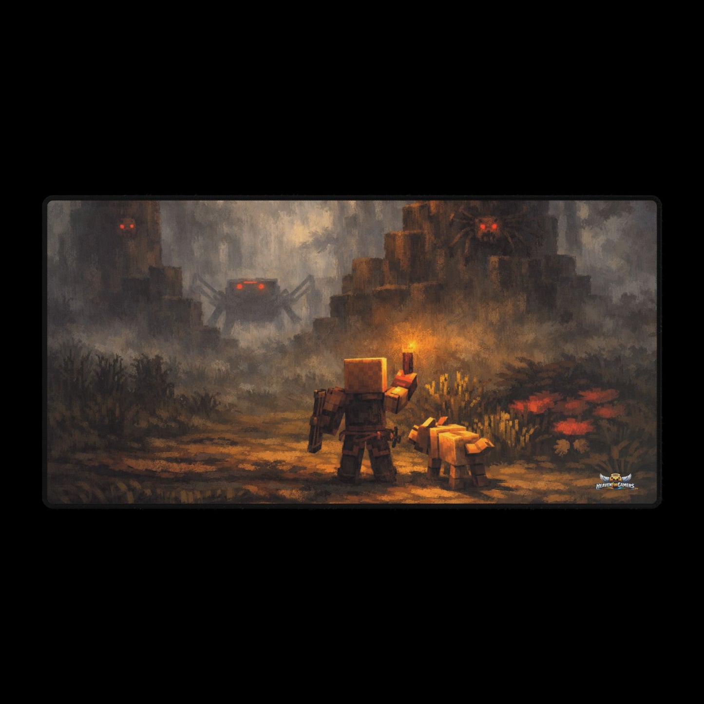The Lost Path Large Desk Mat